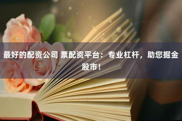 最好的配资公司 票配资平台：专业杠杆，助您掘金股市！