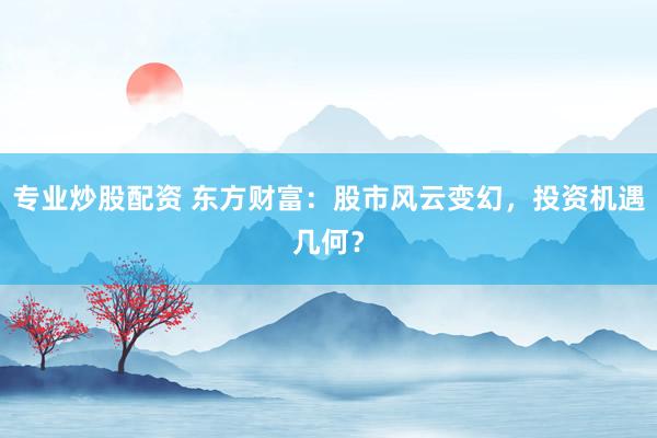 专业炒股配资 东方财富：股市风云变幻，投资机遇几何？